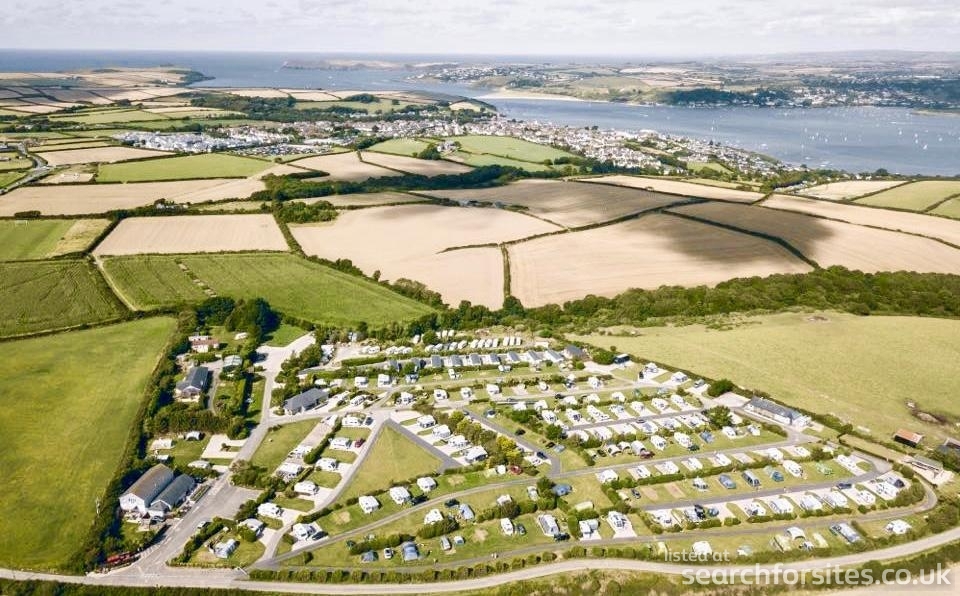 Padstow Touring Park Map Padstow Touring Park | United Kingdom|Searchforsites.co.uk